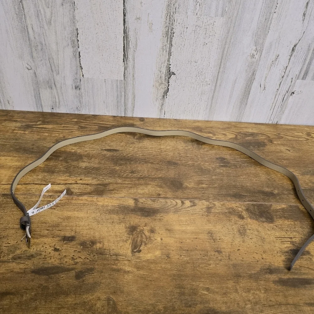 women's light brown fashion belt size large unbranded